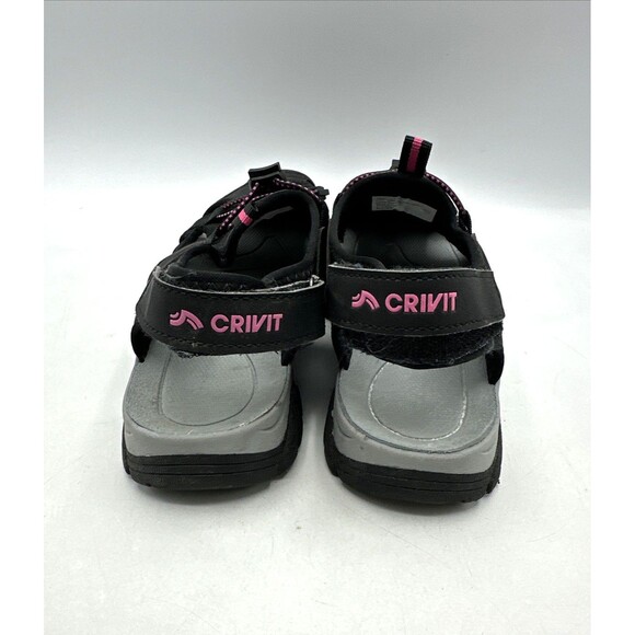 Crivit Hiking Sandals Women's 8 Black/Gray Outdoor Shoes - Picture 6 of 14